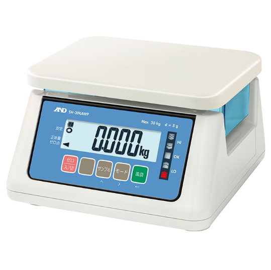 AND 防塵防水秤SH-AWP / SH-AWP-BT系列（藍牙?通信型號）